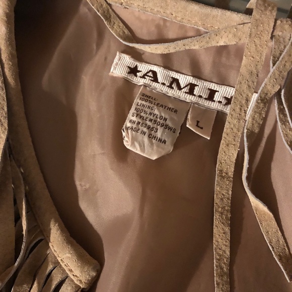 Vintage Suede Fringe Jacket - Picture 5 of 5